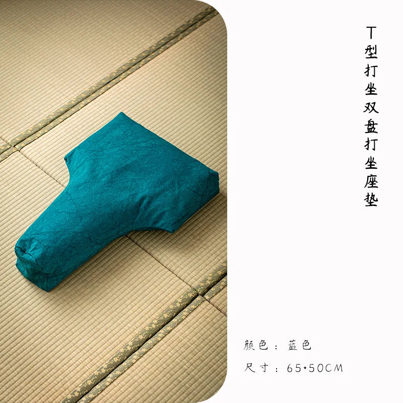 T-Shape Buckwheat Meditation Floor Cushion