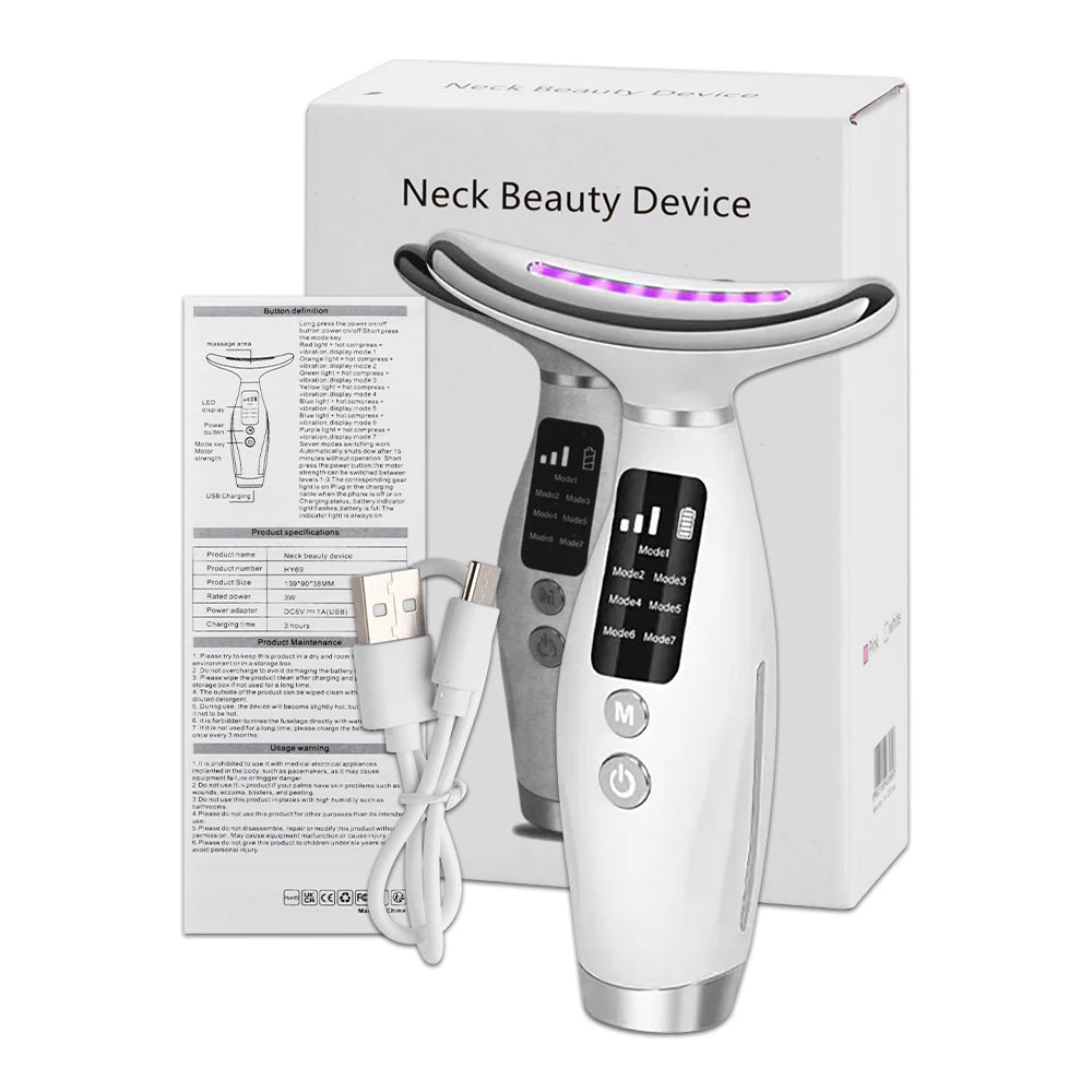 USB Rechargeable Facial Lift Massager Device