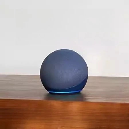 Smart Speaker with Clock Display and Voice Assistant