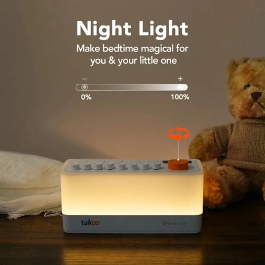 3-in-1 Sleep Sound Machine with Night Light