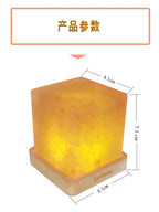 Himalayan Salt Lamp with LED Color Night Light