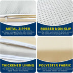 Waterproof Outdoor Seat and Back Cushion Set