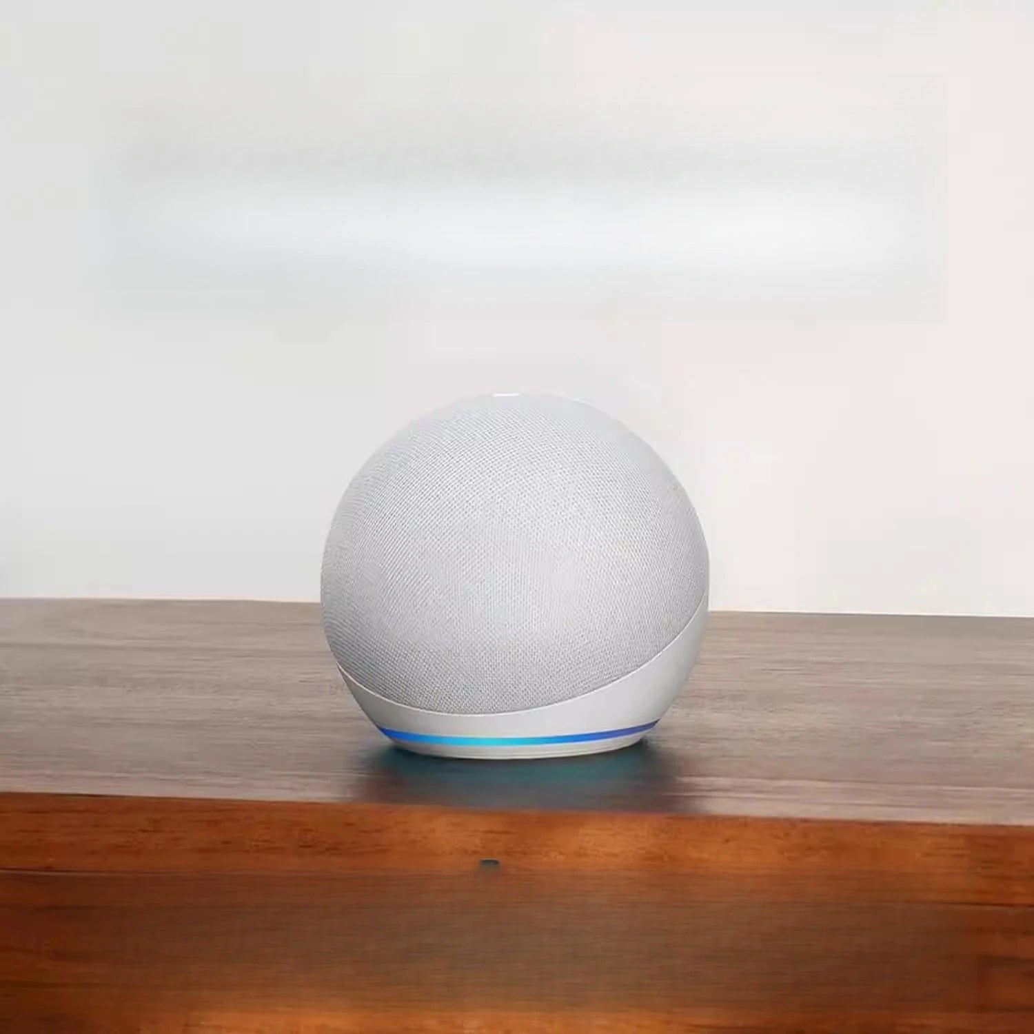 Smart Speaker with Clock Display and Voice Assistant