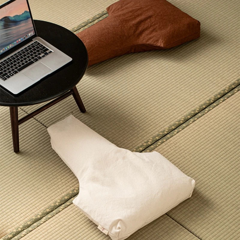 T-Shape Buckwheat Meditation Floor Cushion