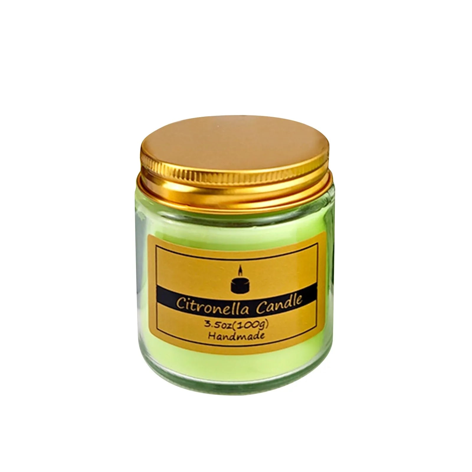 Citronella Scented Wax Candle