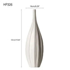 Nordic Ceramic Garlic Shape Decorative Vase