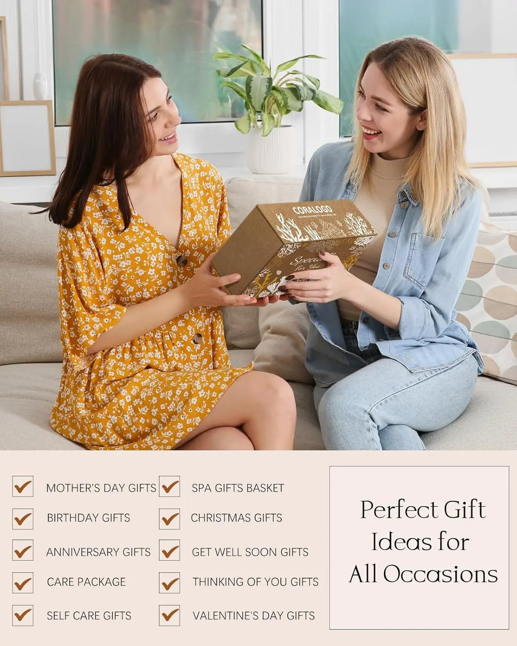 Luxury Self Care Spa Gift Set for Women 11pcs
