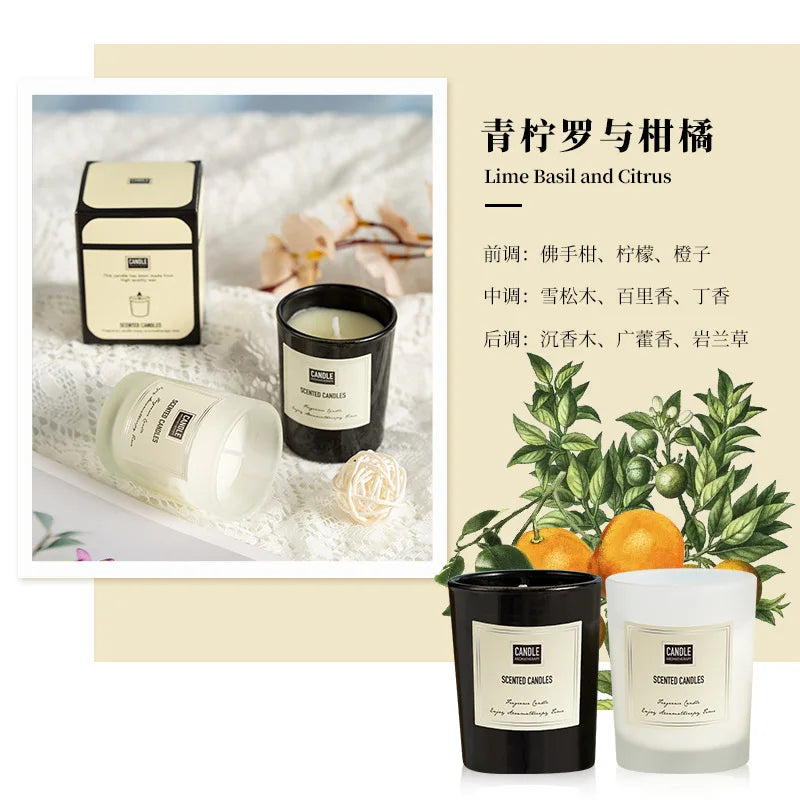 European Style Aromatherapy Scented Candle