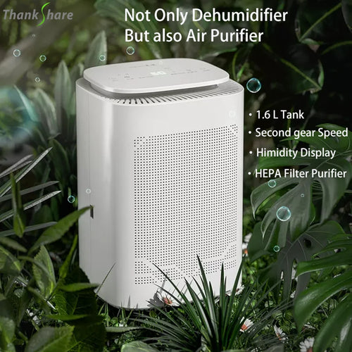 2-in-1 HEPA Air Purifier and Dehumidifier