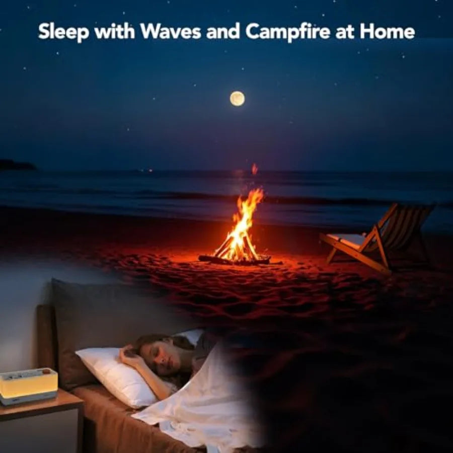 3-in-1 Sleep Sound Machine with Night Light