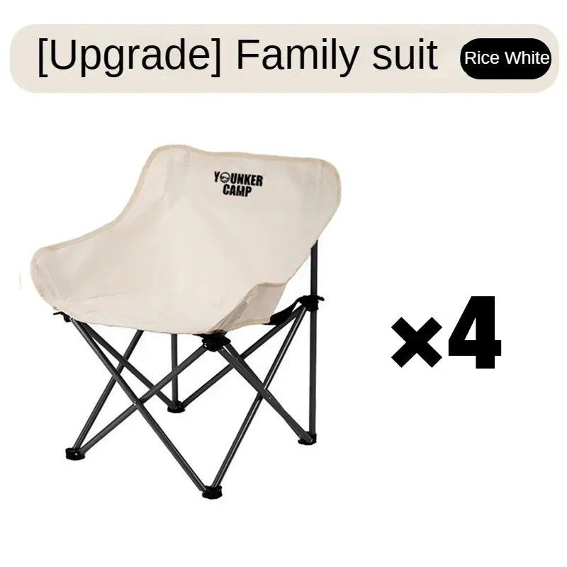 Portable Folding Moon Chair for Outdoor Use