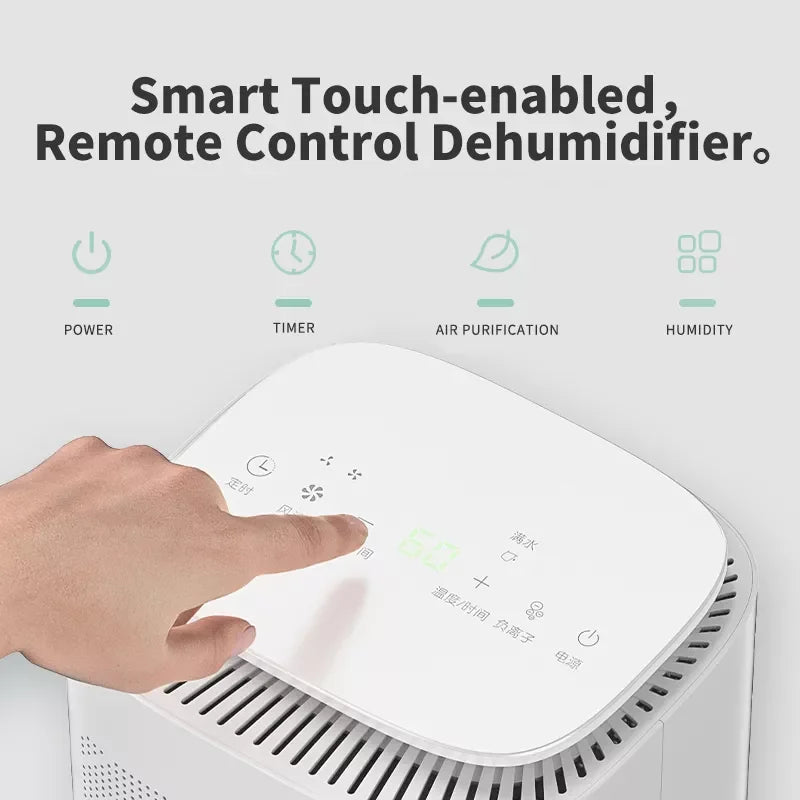 2-in-1 HEPA Air Purifier and Dehumidifier