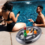 Inflatable Pool Drink Holder Floating Tray