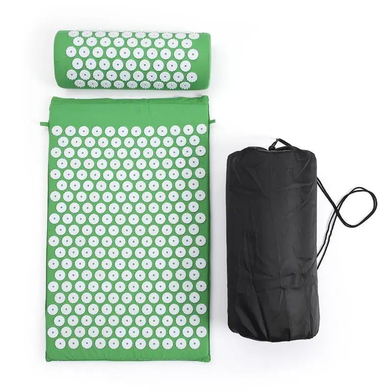 Acupressure Yoga Mat and Cushion Set