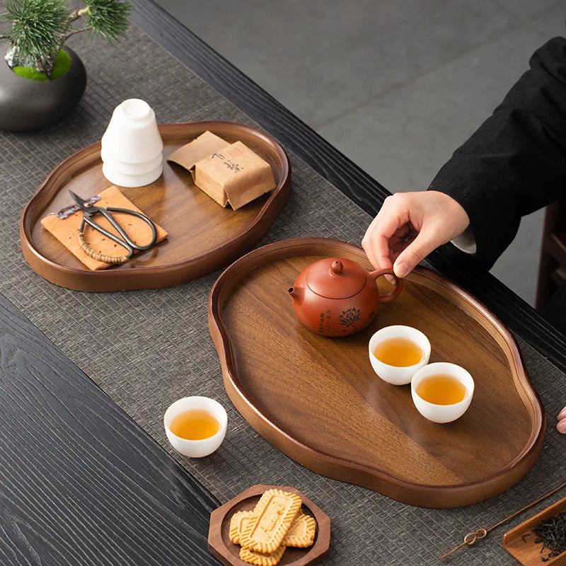 Wooden Decorative Serving Tray for Home & Coffee Table