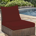 Waterproof Outdoor Seat and Back Cushion Set