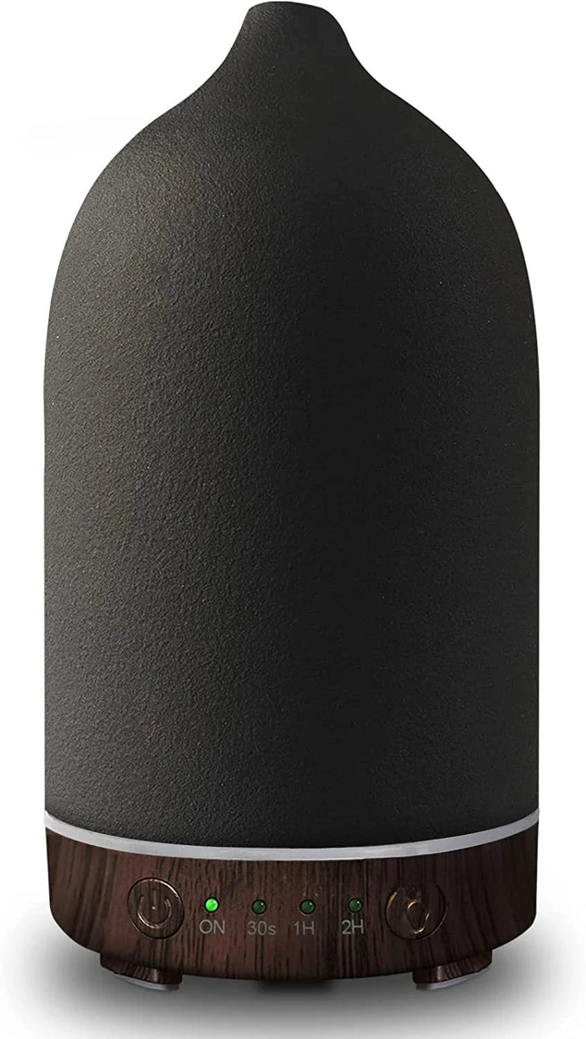 Ceramic Ultrasonic Essential Oil Diffuser with LED Light