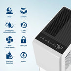 High Capacity 100 Pint Home Dehumidifier