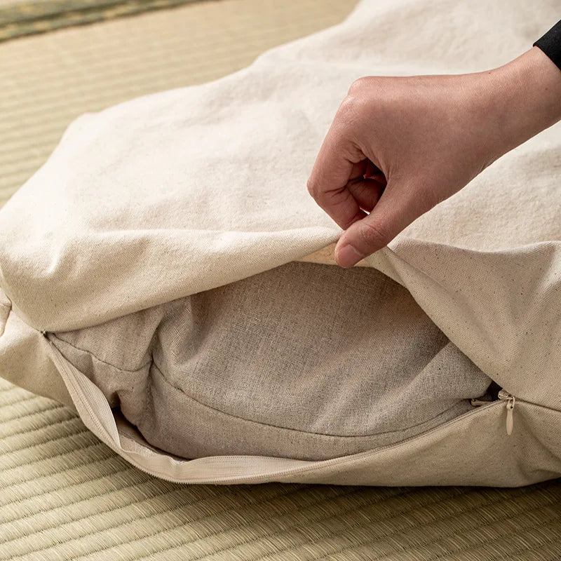 T-Shape Buckwheat Meditation Floor Cushion