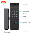 Smart Glass Door Lock with Facial Recognition