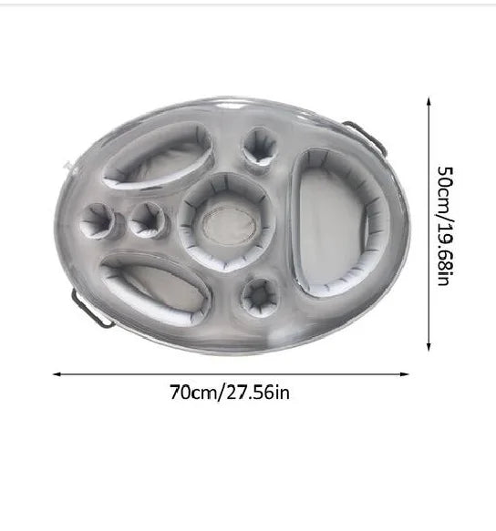 Inflatable Pool Drink Holder Floating Tray