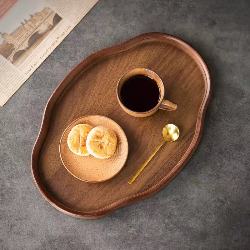 Wooden Decorative Serving Tray for Home & Coffee Table