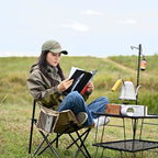 Portable Folding Moon Chair for Outdoor Use