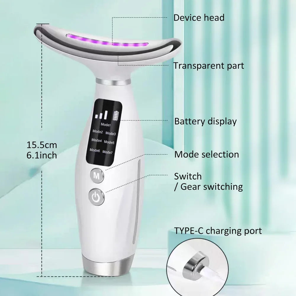 USB Rechargeable Facial Lift Massager Device
