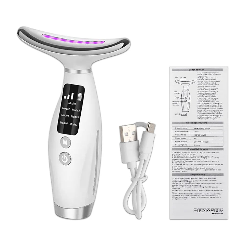 USB Rechargeable Facial Lift Massager Device
