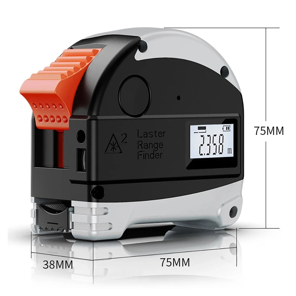 Digital Laser Tape Measure with LCD Display