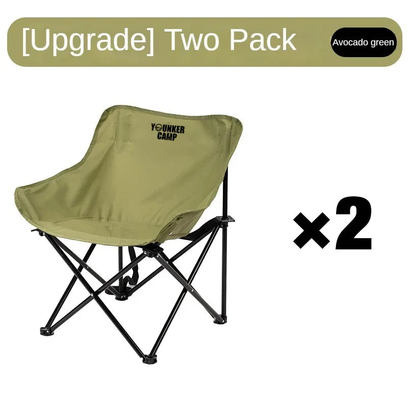Portable Folding Moon Chair for Outdoor Use
