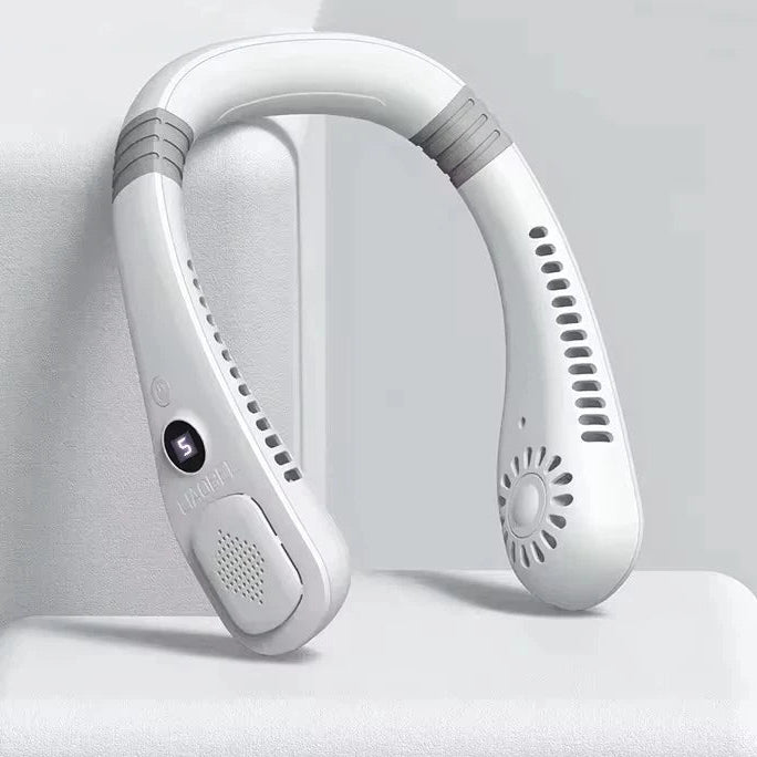 USB Rechargeable Bladeless Neck Fan Portable