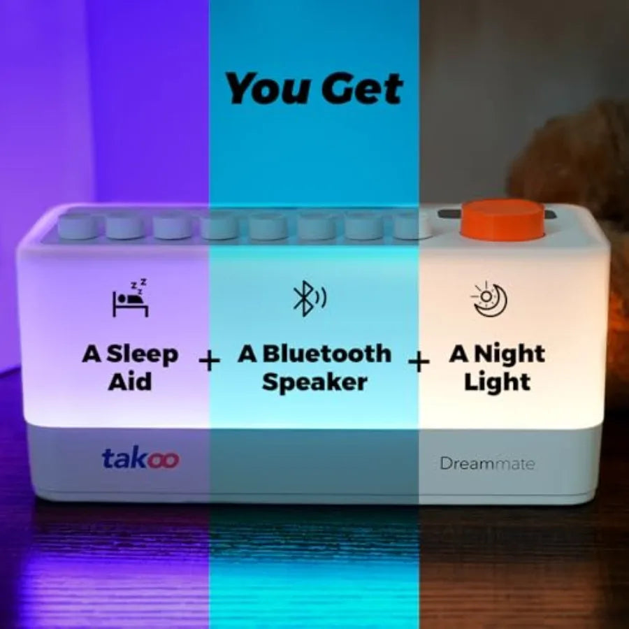 3-in-1 Sleep Sound Machine with Night Light
