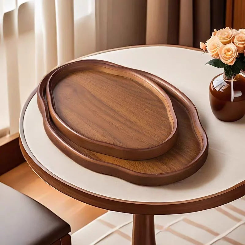 Wooden Decorative Serving Tray for Home & Coffee Table