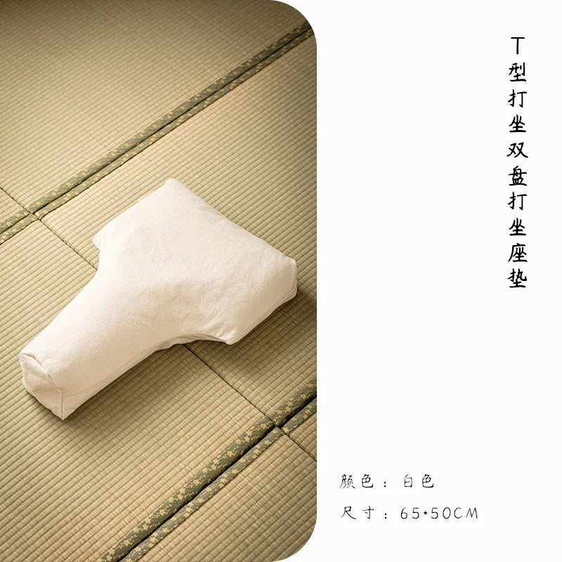 T-Shape Buckwheat Meditation Floor Cushion
