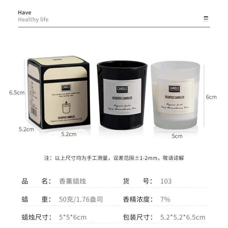 European Style Aromatherapy Scented Candle