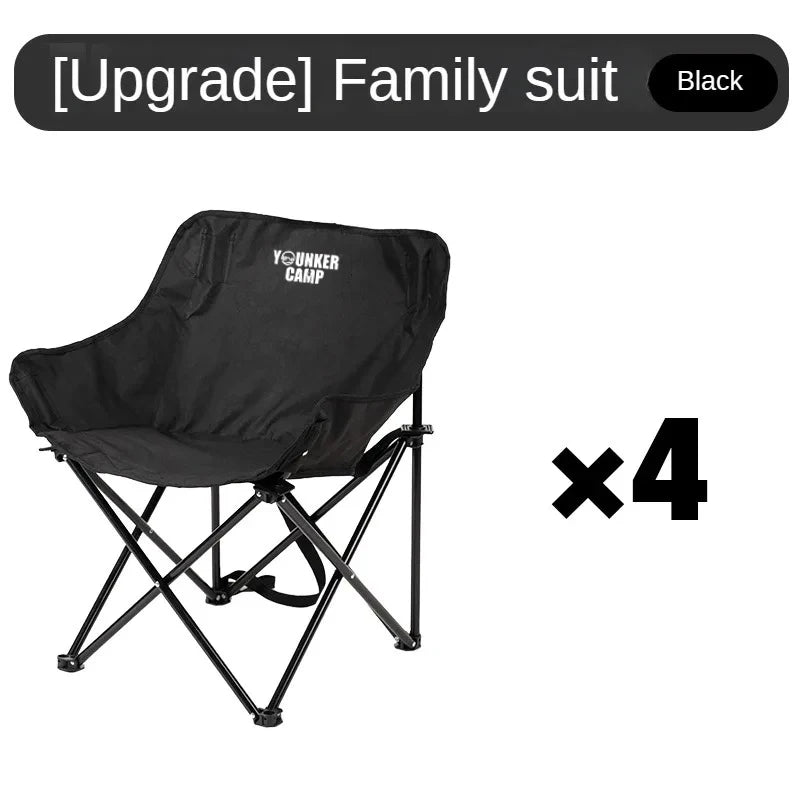 Portable Folding Moon Chair for Outdoor Use