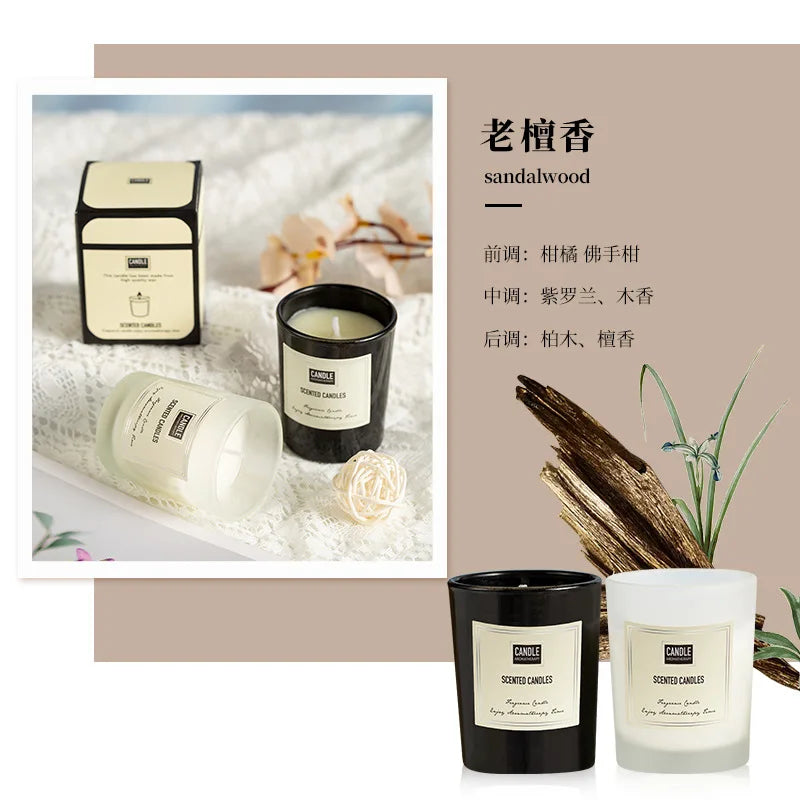 European Style Aromatherapy Scented Candle