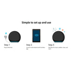 Smart Speaker with Clock Display and Voice Assistant
