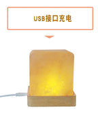 Himalayan Salt Lamp with LED Color Night Light