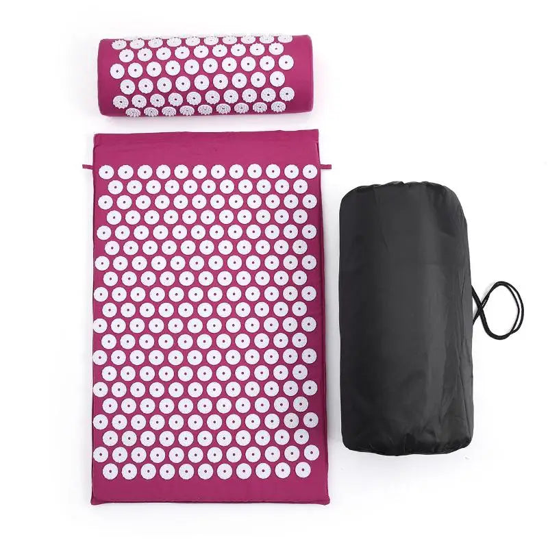 Acupressure Yoga Mat and Cushion Set
