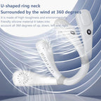 USB Rechargeable Bladeless Neck Fan Portable