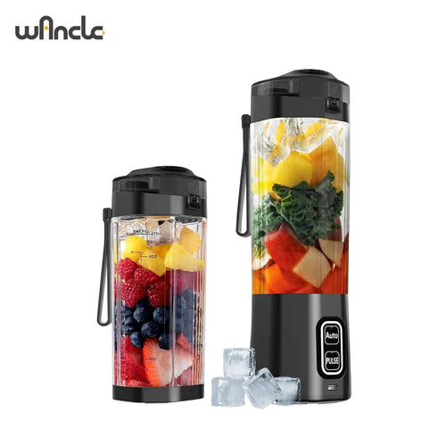 Portable USB Rechargeable Smoothie Blender Bottle