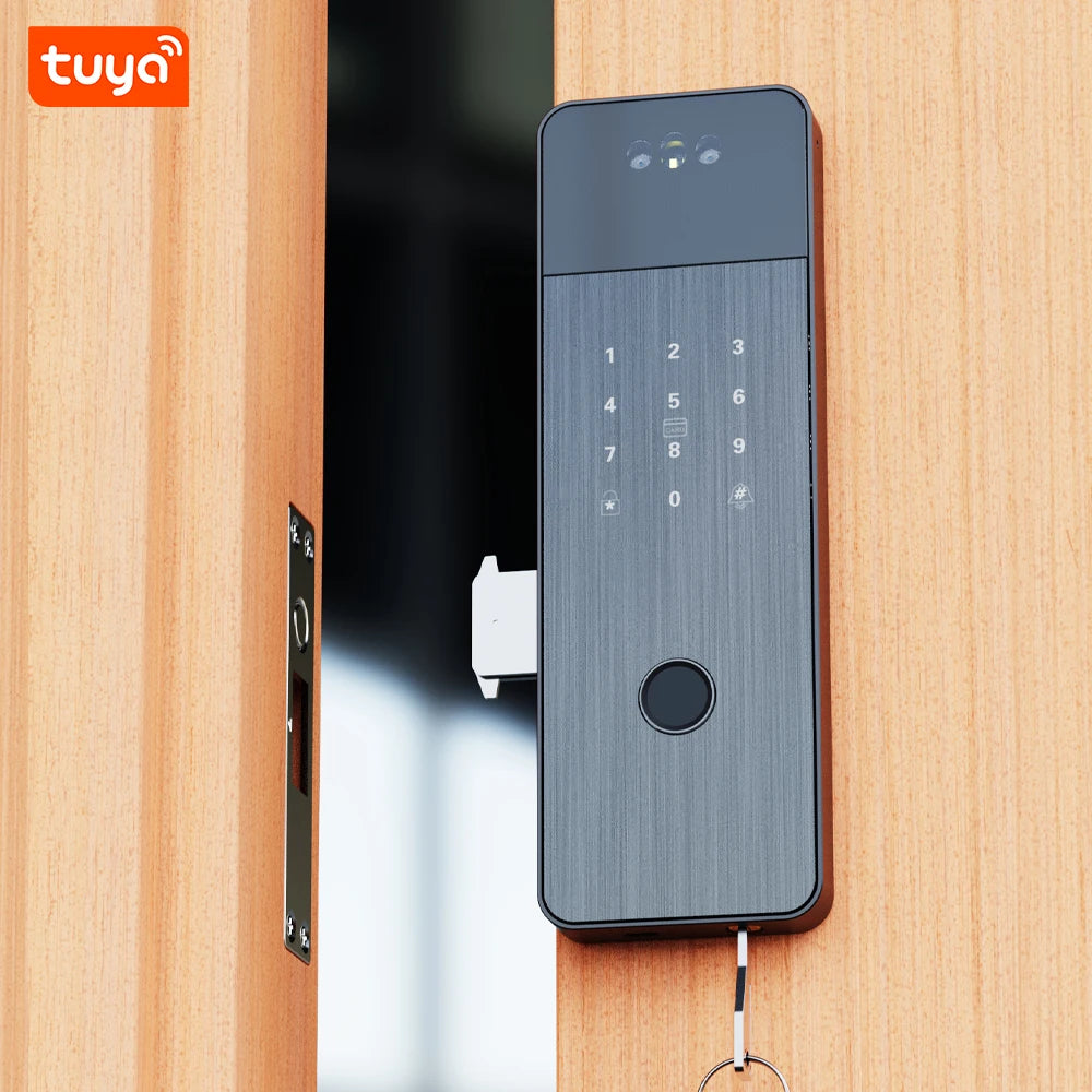 Smart Glass Door Lock with Facial Recognition