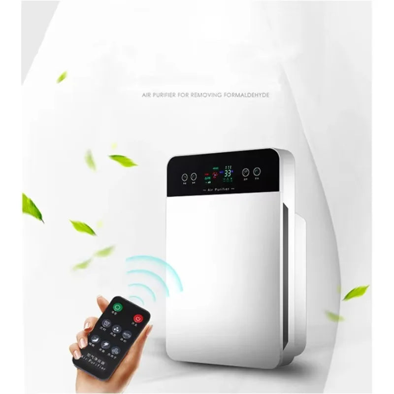 Portable Mini Smart Air Purifier for Bedroom