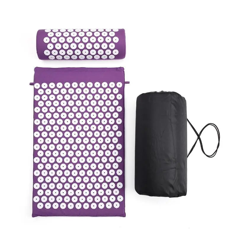 Acupressure Yoga Mat and Cushion Set