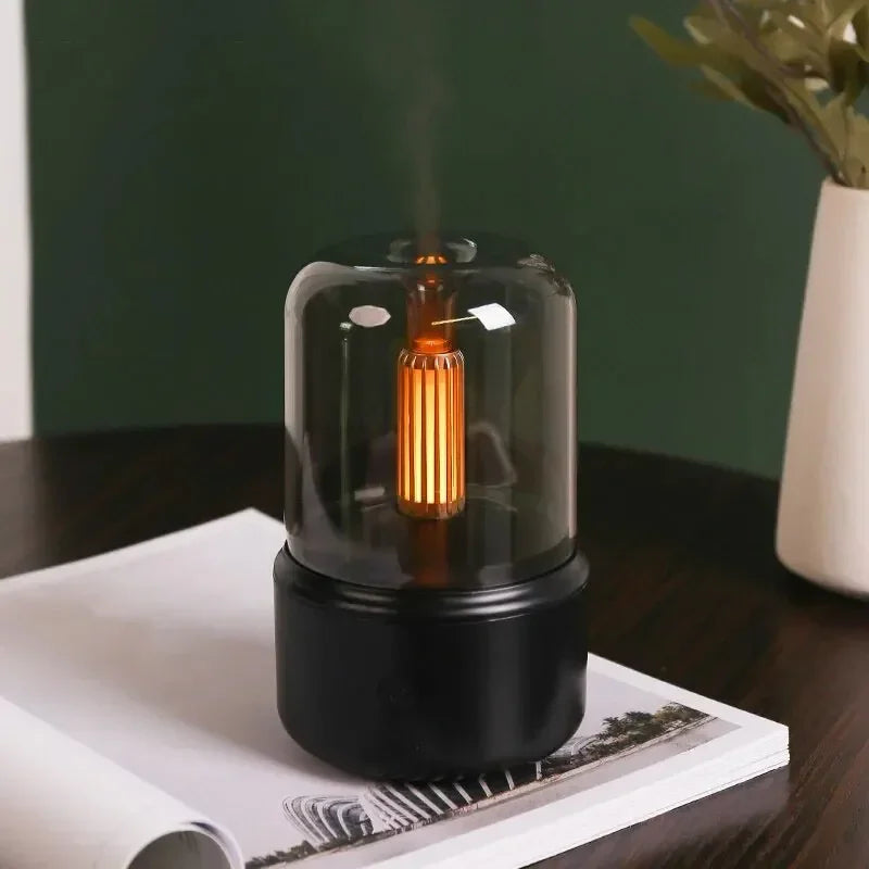 Portable USB Aroma Diffuser with Night Light