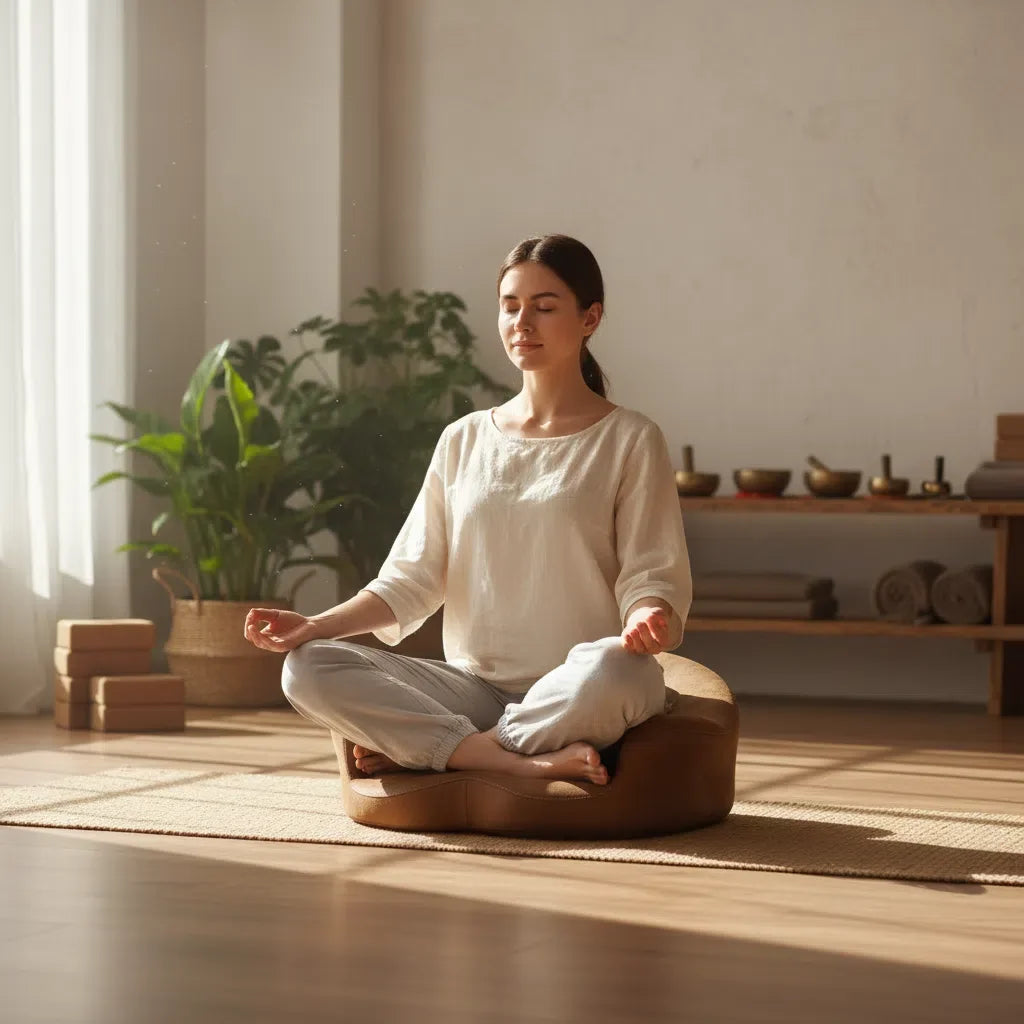 Thick Floor Seating Cushion for Meditation & Reading