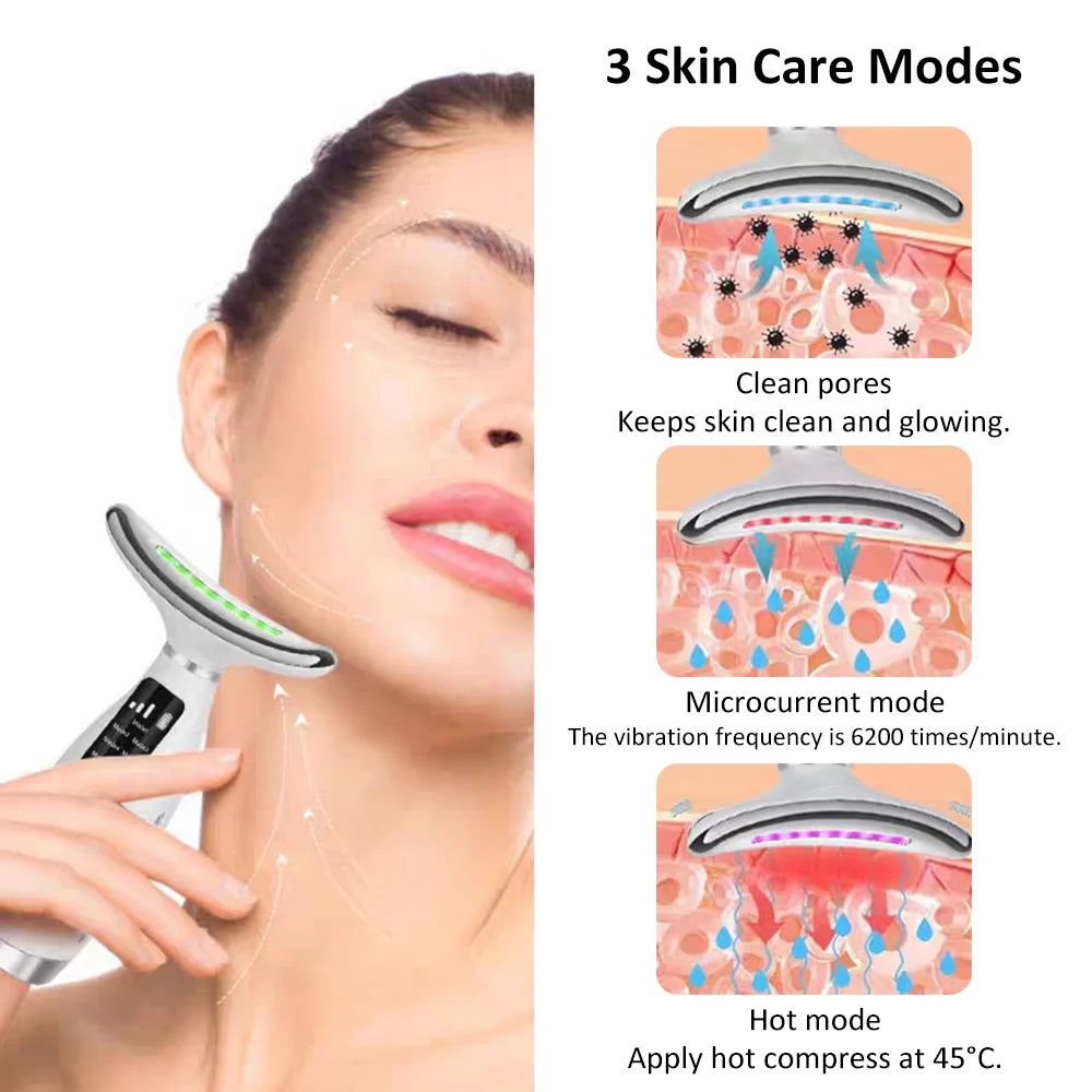 USB Rechargeable Facial Lift Massager Device