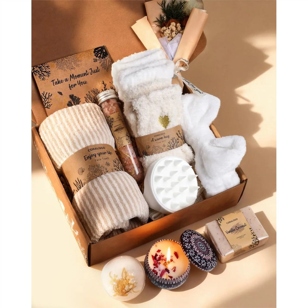 Luxury Self Care Spa Gift Set for Women 11pcs